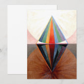 Invitation Hilma Af Klint Le Cygne No 12 (Devant / Derrière)