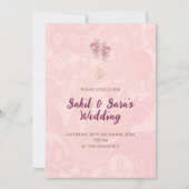 Invitation hindoue numérique Faire-part de mariage (Devant)