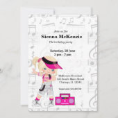 Invitation Hip hop (Devant)