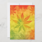 Invitation Hippie Guru Anniversaire (Dos)