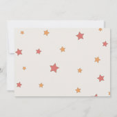 Invitation Hippie hippie magnifique Noël Arbre Anniversaire (Dos)