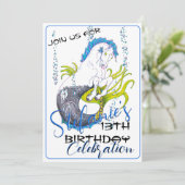 Invitation Hippocampe (crâne) (Debout devant)