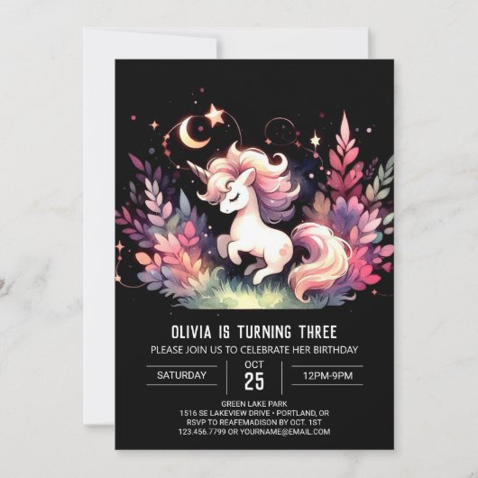 Invitation Hippodrome de Woodland (Devant)