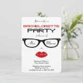 Invitation Hipster Bachelorette (Debout devant)