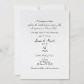 Invitation Histoire de conte de fées de la princesse en damas (Devant)