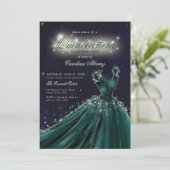 Invitation Histoire de fée nocturne enchantée Princesse Quinc (Debout devant)