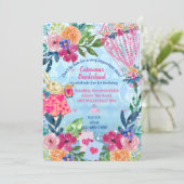 Invitation Histoire de lapin blanc Conte Unmerday Anniversair (Debout devant)