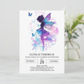 Invitation Histoire fée de la nature (Debout devant)