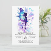 Invitation Histoire fée de la nature (Debout devant)