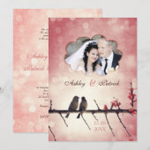 Invitation Histoire Inséparable - Ajouter votre photo (Devant / Derrière)