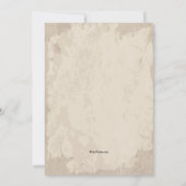 Invitation historique de drapeau (Dos)