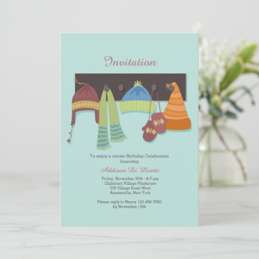 Invitation hiver (Debout devant)