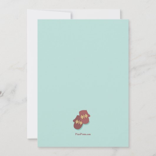 Invitation hiver (Dos)