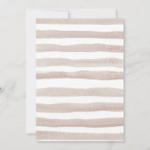 Invitation Hiver Creamy Floral Neige En Amoureux Couples Douc (Dos)