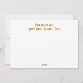 INVITATION HIVER DE LA MONTAGNE (Dos)