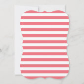 Invitation Hiver Floral Aquarelle Wreath | Fête des mariées (Dos)