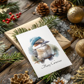 Invitation Hiver Kookaburra voeux, personnalisé