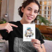 Invitation Hiver Kookaburra voeux, personnalisé