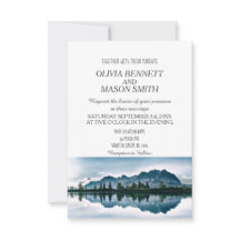Hiver Mariage campagnard Rocky Mountain Lake