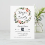 Invitation Hiver mystique | MARIAGE WREATCH BRUNCH Bubbly (Debout devant)
