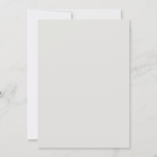 Invitation Hiver Noël Aquarelle Elegant Mariage Boho (Dos)