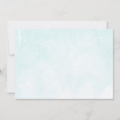 Invitation Hiver Noël magnifique 2e anniversaire Photo (Dos)