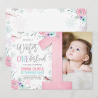 Hiver ONE derland rose argent fleuri 1er anniversa