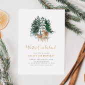 Invitation Hiver Onederland 1er anniversaire