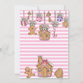 Invitation Hiver onederland 1er anniversaire fête hiver (Dos)