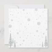 Invitation Hiver Onederland 1er/ Premier Anniversaire - Fille (Dos)