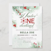 Invitation Hiver Onederland Premier anniversaire (Devant)