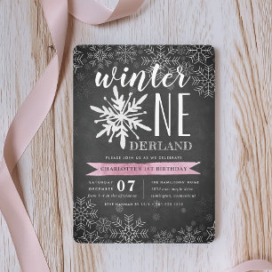 Invitation Hiver Onederland Premier anniversaire