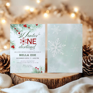 Invitation Hiver Onederland Premier anniversaire