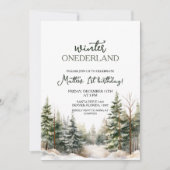 Invitation Hiver Onederland Premier anniversaire (Devant)
