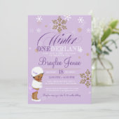 Invitation Hiver Onederland Premier anniversaire Africain-Amé (Debout devant)