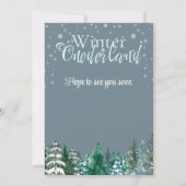 Invitation Hiver Onederland Premier anniversaire étoile de fo (Dos)