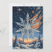 Invitation Hiver Pins Rustiques Mariage Botanique Invitat (Dos)