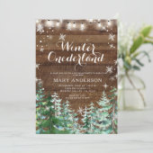 Invitation Hiver Russe Tourneiges de bois Onederland Annivers (Debout devant)