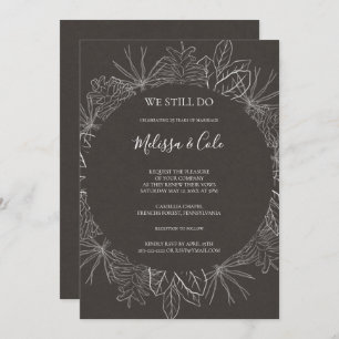 Invitation Hiver rustique   Charbon Nous Faisons Encore Vo Re