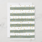 Invitation Hiver Sleigh Laisser neiger Fête de Noël (Dos)