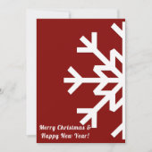 Invitation HO, oh ! LETTRE MERRY CHRISTMAS (Devant)