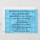 Invitation HO’OMAU - Collage primitif des dauphins hawaïens (Dos)