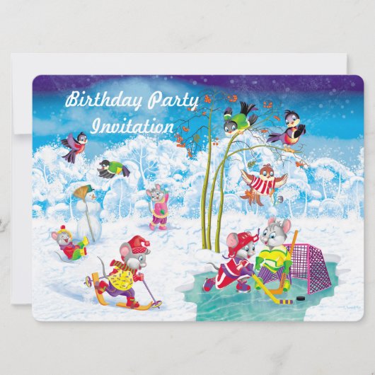 Invitation hockey (Devant)