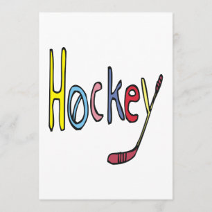 Invitation Hockey
