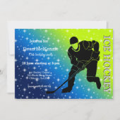 Invitation Hockey sur glace (Devant)