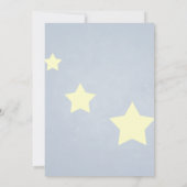 Invitation Hocus Pocus Magic Snowman hiver Révélation de genr (Dos)