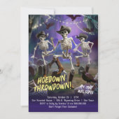Invitation Hodown Throwdown, Halloween Dance Party (Devant)