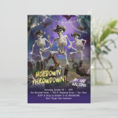 Invitation Hodown Throwdown, Halloween Dance Party (Debout devant)