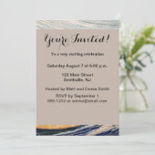 Invitation Hokusai Ocean Waves Sea Boats (Debout devant)