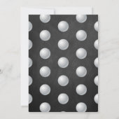 Invitation Hole In One Boys Golf 1er Anniversaire Par tee (Dos)